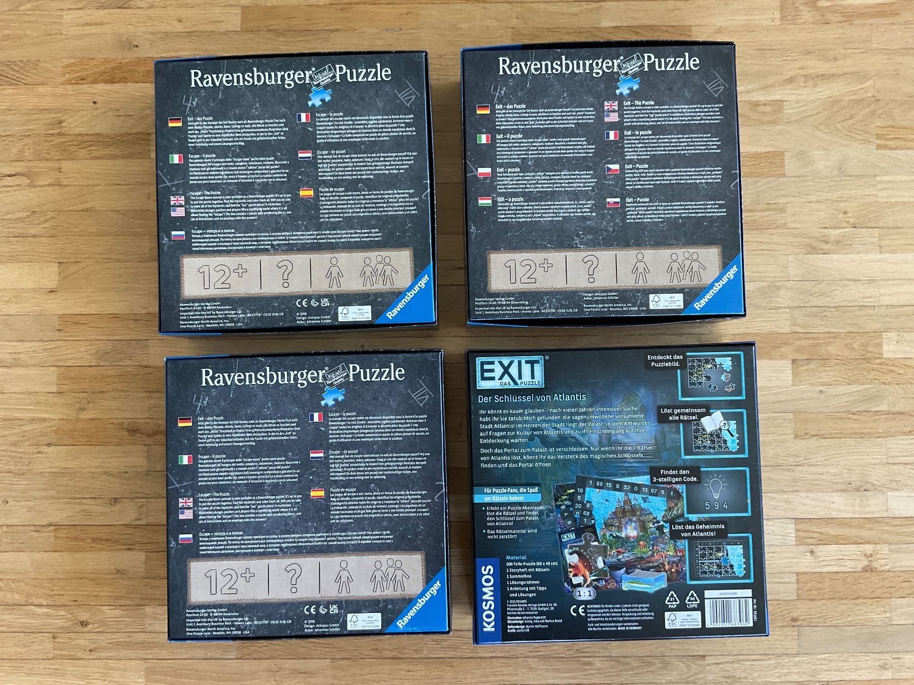 Ravensburger Puzzle: Rätselpuzzle Ravensburger und EXIT – Usato da zürich venduto da biggie007 1