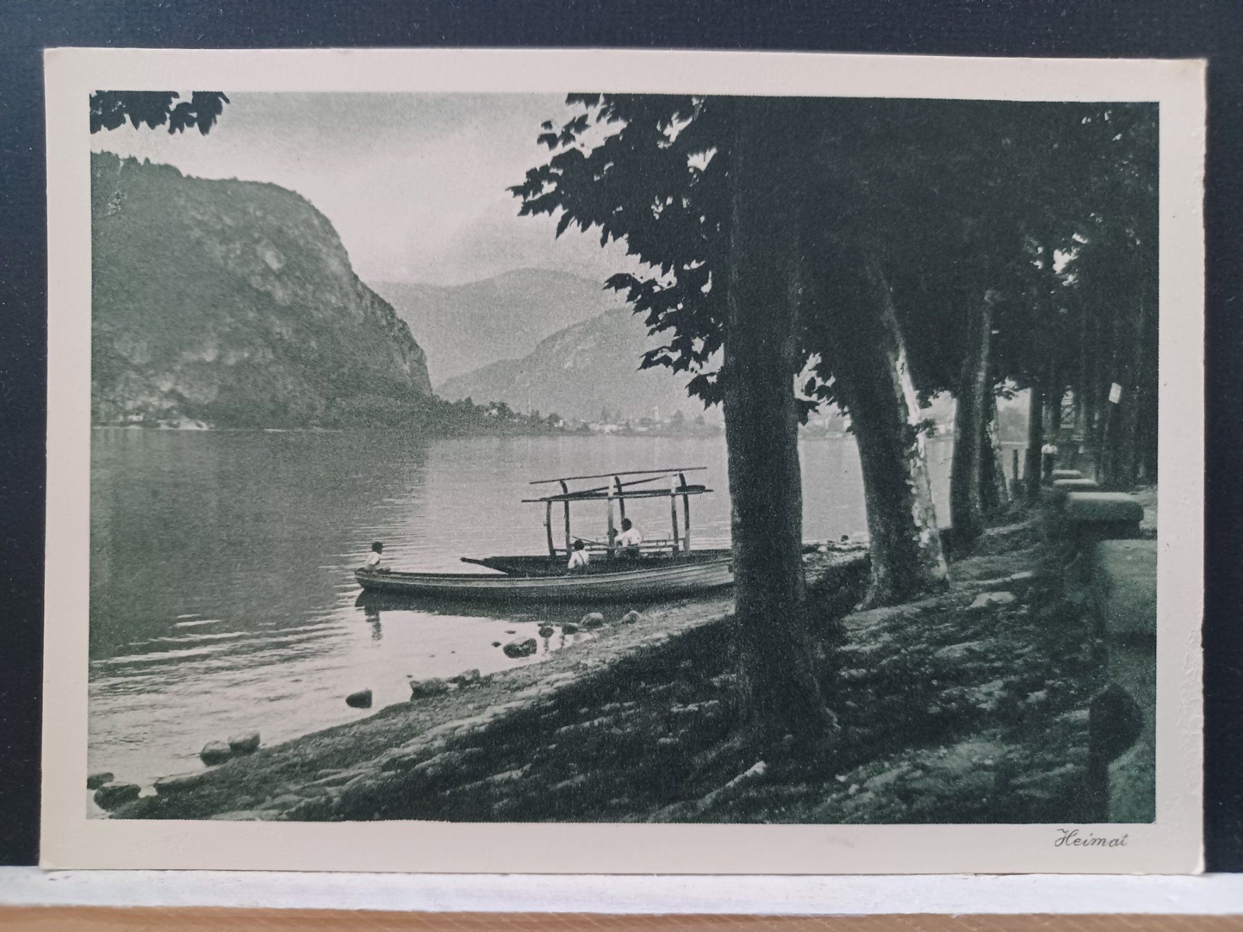 Cartoline postali: TI, Am Luganersee, 30/5206, Heimat, – Usato da Aarau Rohr venduto da mgvw