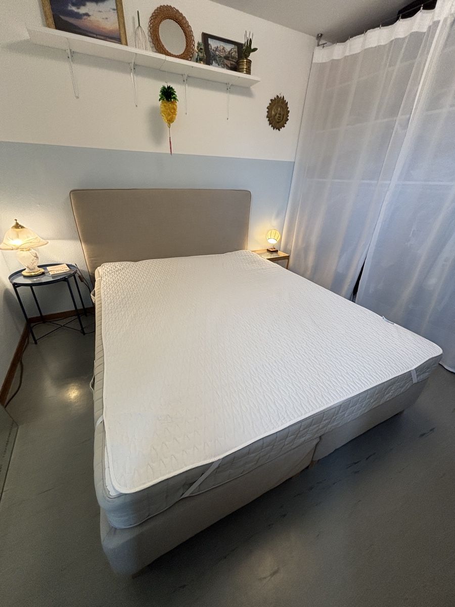 Letti: Ikea Dunvik Boxspringbett 160 x 200 – Usato da Zürich venduto da sweety812