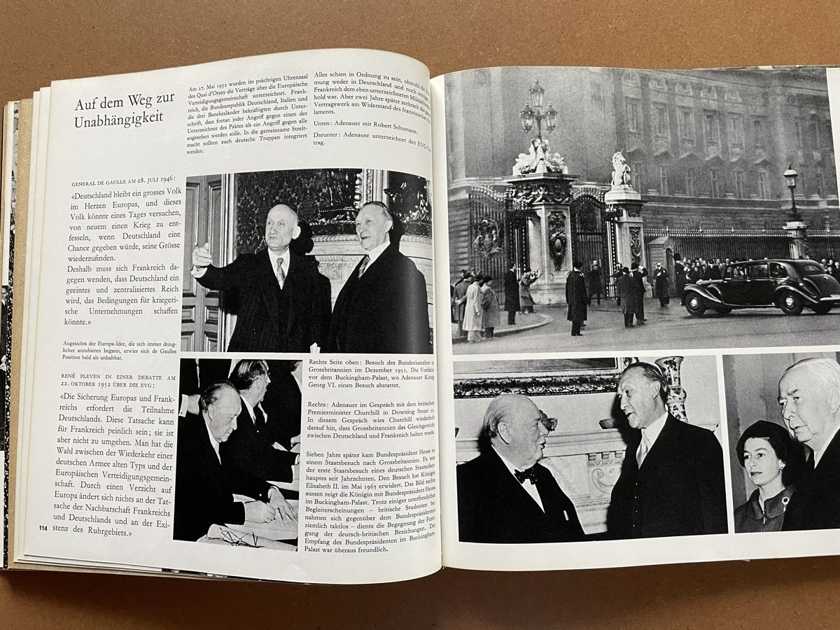 Libri: Adenauer und der Weg Deutschlands - Strobel – Usato da Wyssachen venduto da Hahe89 4