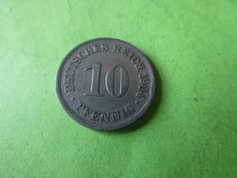 Dt. Reich 1904 A, 10 Pfennig