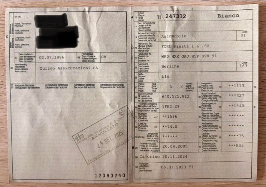 Ford Automobili: Ford Fiesta 1.6 16V 100 PS – Usato da S. Antonino venduto da hell_palma 7