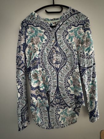 Sommer Bluse mit speziellem Muster, Grösse 40, Top Zustand