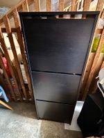 Ikea Schuhschrank Bissa schwarz