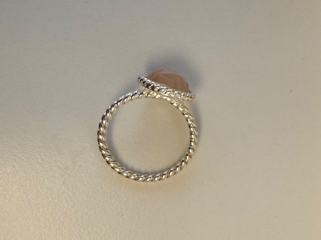 Anelli: Rosenquarz Ring Silber 925 58 – Nuovo e nell'imballaggio originale da Zug venduto da gold.schmuck 4