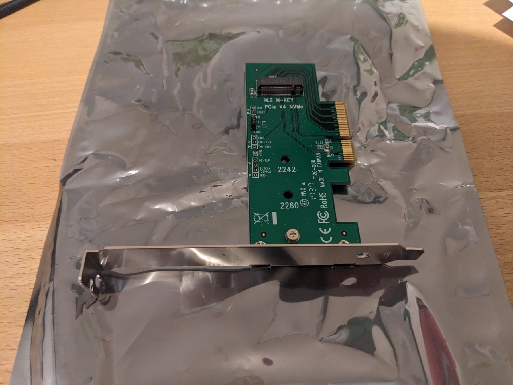 PC: M.2 Delock PCI Express Karte – Usato da Rotkreuz venduto da xandras 2