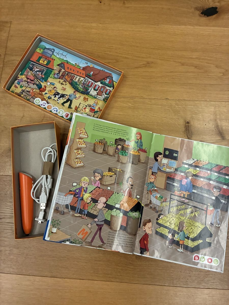 Tiptoi Giochi: Tiptoi Starter-Set: Stift mit Verpackung + Puzzle + Buch – Usato da Eichberg venduto da rom_xv7r 1