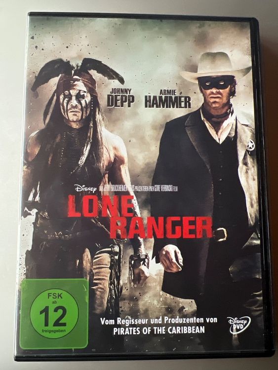 DVD - Disney - Lone Ranger, Johnny Depp, Armie Hammer | Kaufen auf Ricardo
