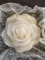 Kerze (Rose scented candle glitter) Thailand - Vanda Siam