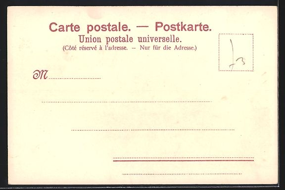 Cartes postales: Lithographie Rigi-Kulm, Totalansicht – D'occasion à Berlin par bartko-reher 1