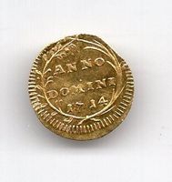 (1152) Zürich, ¼ Dukat 1714, top stgl