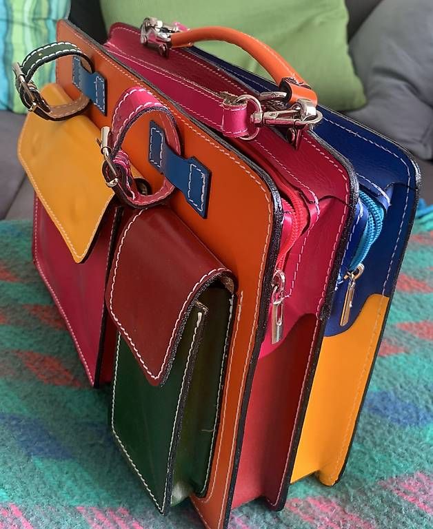 Valigie & Borse: Echt Leder "Business" Tasche – Usato da Zürich venduto da car_q97s