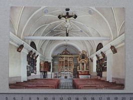 Kühmatt, Lötschental, Inneres der Kapelle