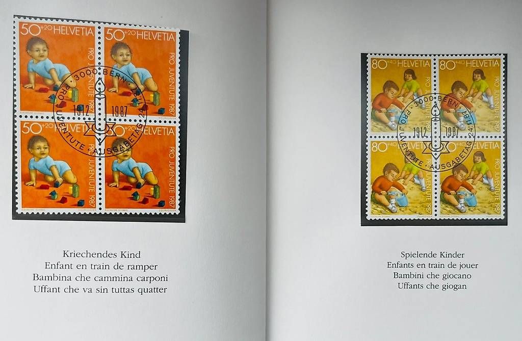 Tutti i francobolli: Markensammlung Pro Juventute – Nuovo e nell'imballaggio originale da Itingen venduto da Weiler1 3