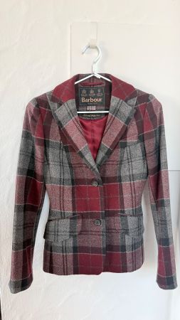 Barbour Beaman Tailored Jacket Gr. 34 - 100% Wolle