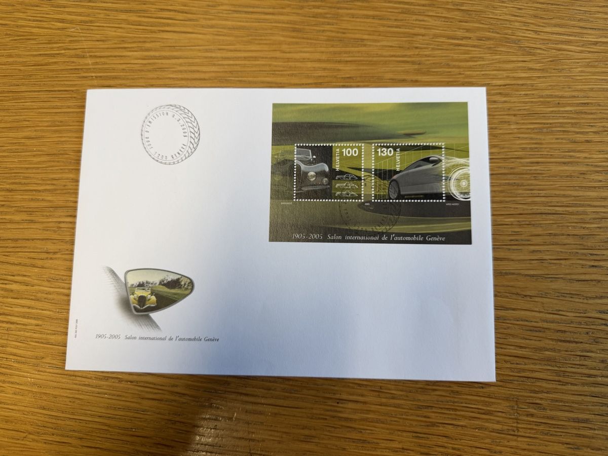 Alle Briefmarken: 5 FDCs mit Blöcken Schweiz  – Neu (gemäss Beschreibung) aus Murgenthal von Tina_4055 6