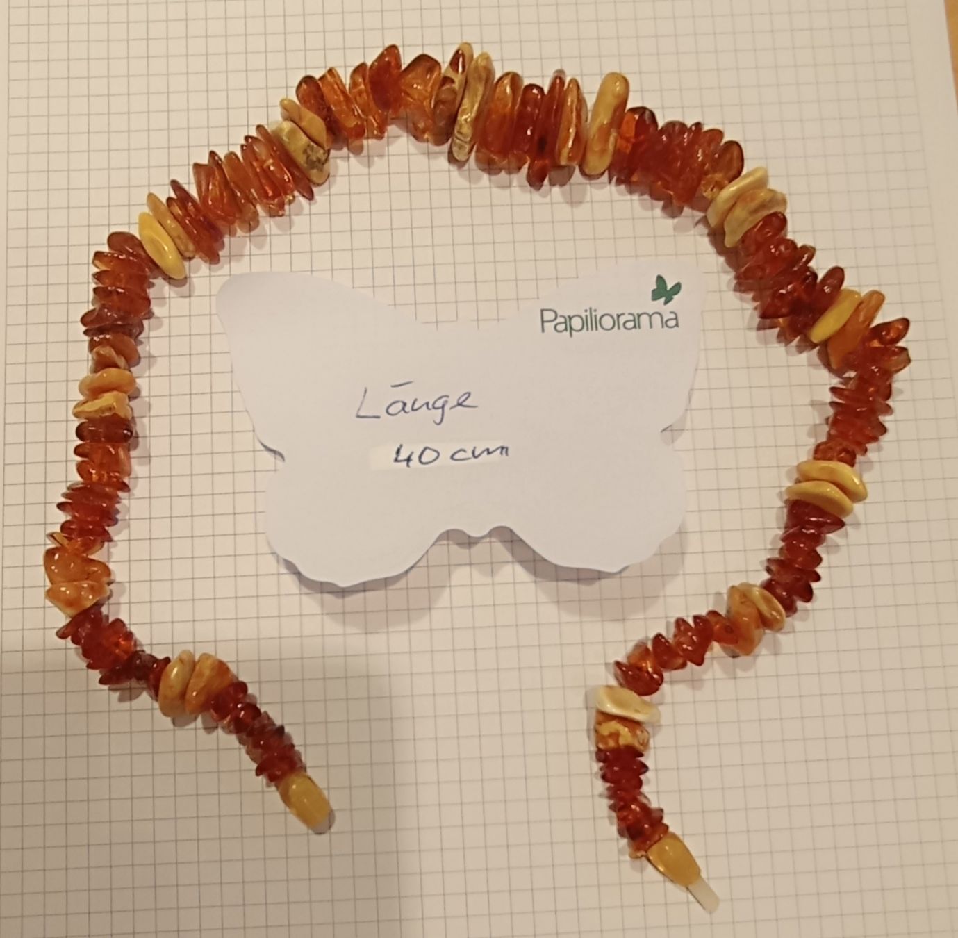 Catenine: Bernsteinkette 40cm DamenSchmuck – Usato da Fislisbach venduto da mine-ned-dine