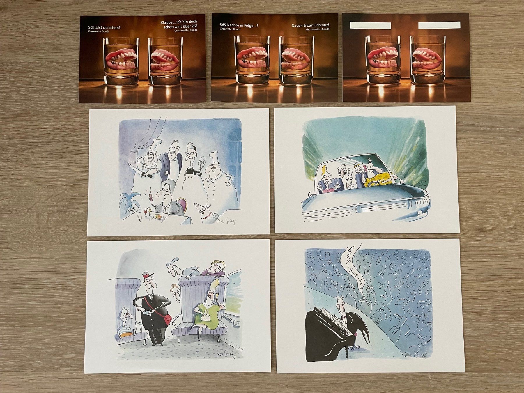 Cartoline postali: 7 Postkarten Swisscom – Nuovo (secondo la descrizione) da Elgg venduto da Charts