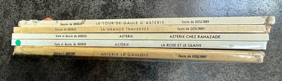 Fumetti: BD Lot N° 7 5x ASTERIX – Usato da Châtillon JU venduto da laoo 5