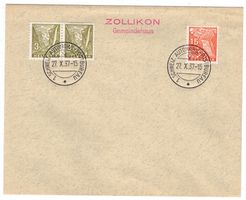 Lettre de Zollikon BPA A111 du 27.X.37