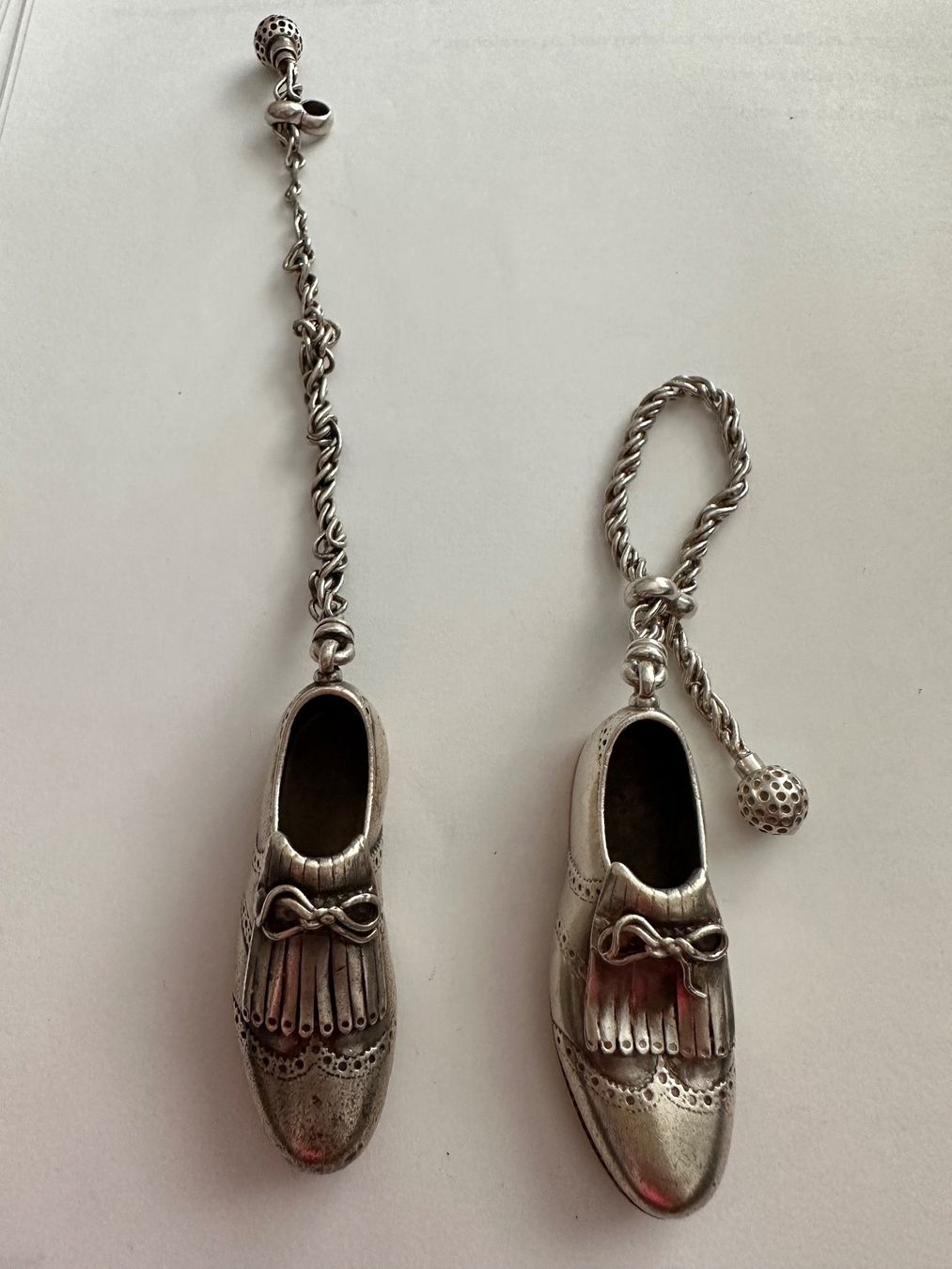 Altri gioielli: Golfschuhe 925 Silber "Sammlerstück" – Usato da Luzern venduto da Topseller1000