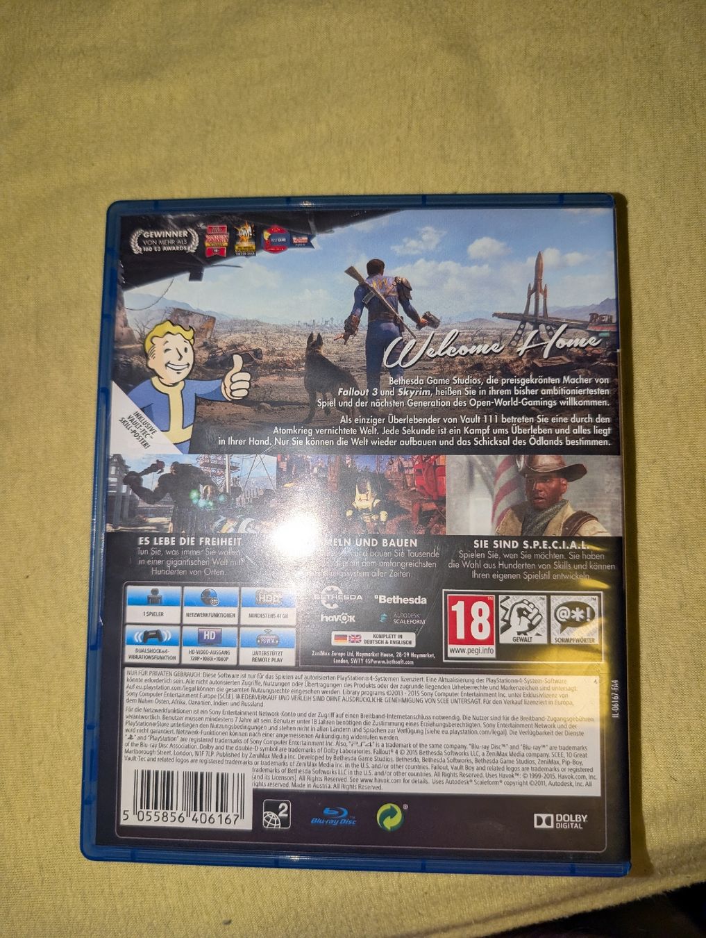 Sony Jeux: PS4 Fallout4 – D'occasion à Derendingen par BourbonCH 1