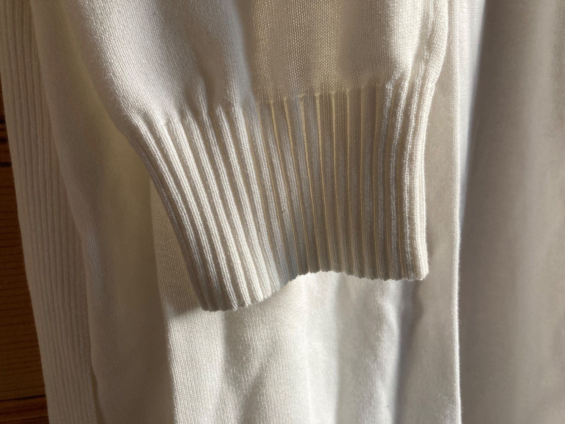 Nile Cappotti: Feinstrickmantel weiss von NILE – Usato da Gelterkinden venduto da Fabia28 4