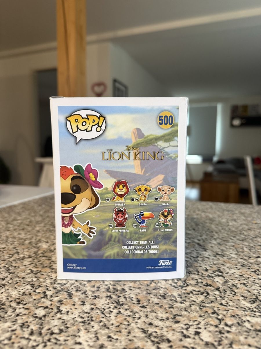 Funko Statuette: Funko Pop Luau Timon 500 Disney – Nuovo e nell'imballaggio originale da Wädenswil venduto da dom_pz5d 2