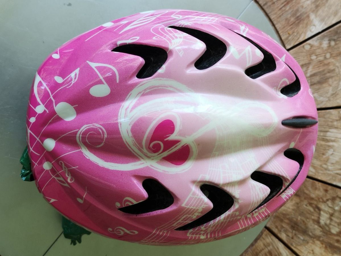 Caschi: Mädchen Velo-Helm "Music" von Leopard  S / XS – Usato da Liestal venduto da Gitterli01 1