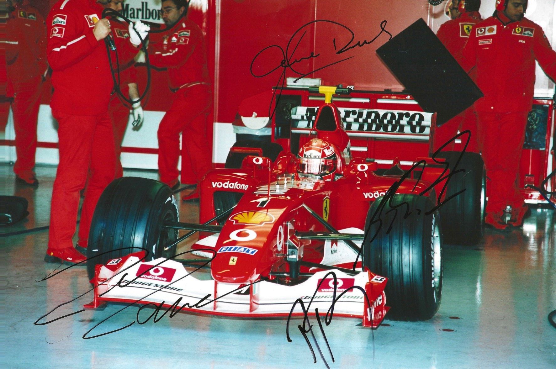 Autographes: Formel 1 / Ferrari / MICHAEL SCHUMACHER Autogramm – D'occasion à Guntershausen par sign4me
