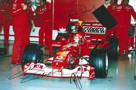 Formel 1 / Ferrari / MICHAEL SCHUMACHER Autogramm