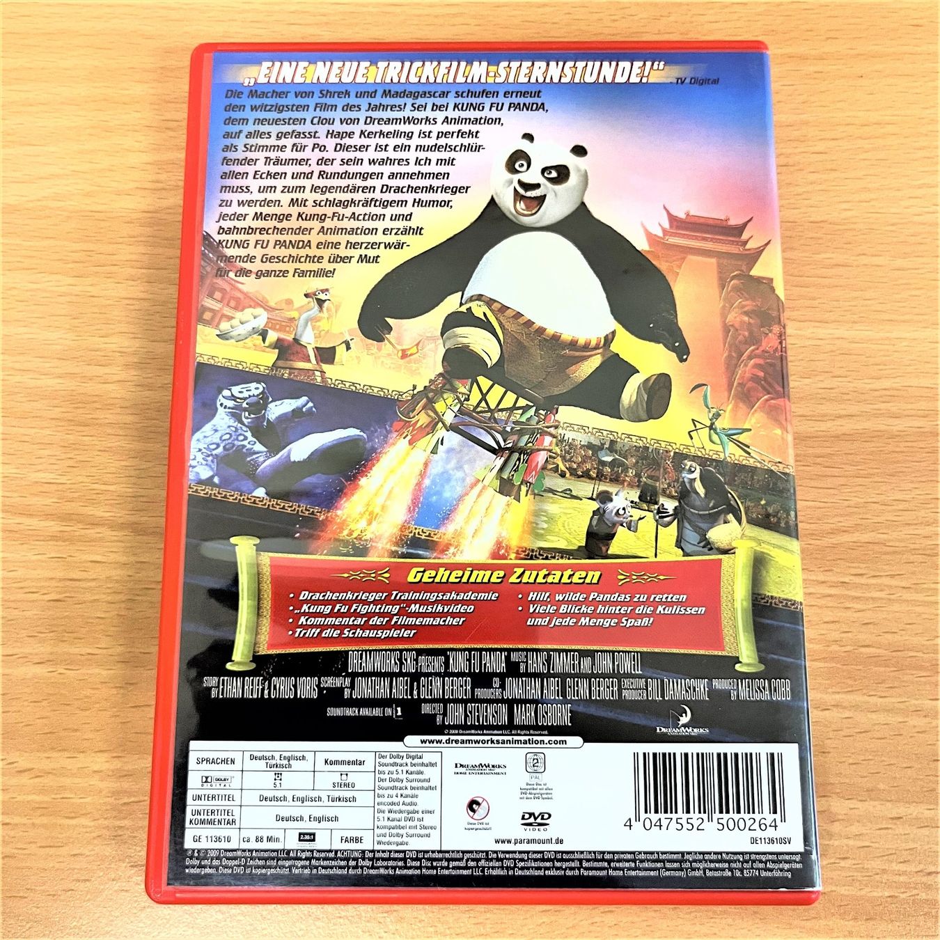 Tutti i DVDs: DVD - Kung Fu Panda – Usato da Amlikon-Bissegg venduto da allerlei-versand 2