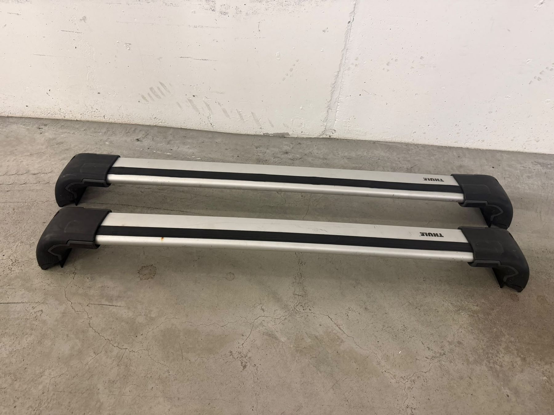 Thule Portapacchi: Thule  Wingbar Edge Dachträger- Set+ KIT 4015 Flush Railing – Usato da Unteriberg venduto da Oliverses 4
