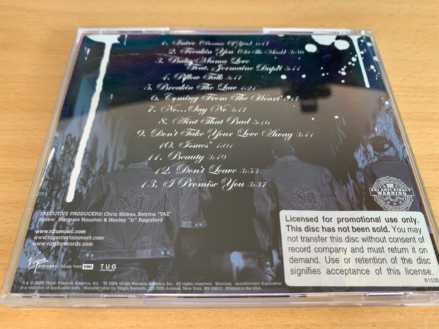CD: N2U – Issues - Promo CD – Usato da Rikon im Tösstal venduto da Alpenmutz 1