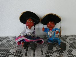 Marionetten ein Paar aus Mexiko