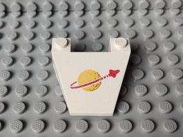 LEGO Classic Space  - Wedge With Moon Pattern - 4858p90