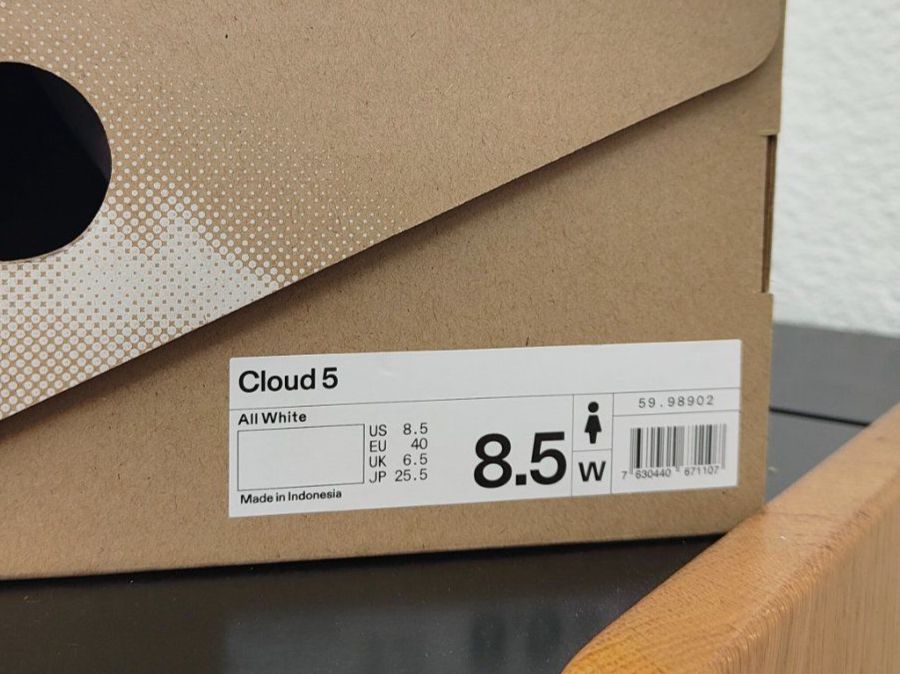 On Scarpe da donna: On Cloud 5 Damenschuhe "All white" Gr.40 NEW – Nuovo e nell'imballaggio originale da Worben venduto da oursonne80 4