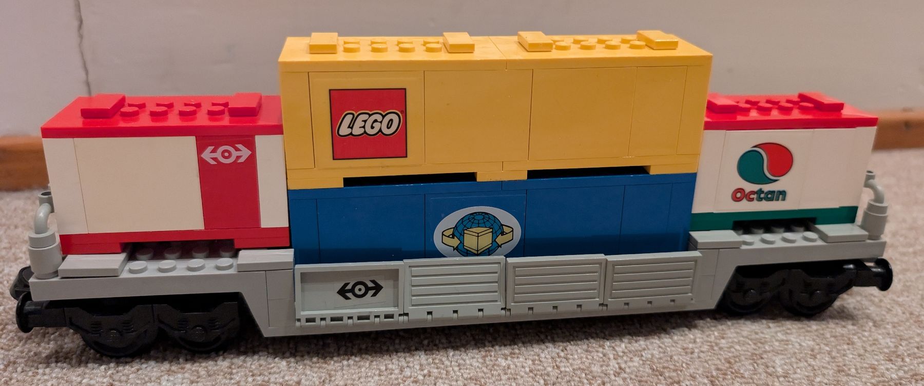 Lego Giocattoli: Lego Container Wagen Nr. 4549 – Usato da Itingen venduto da wali19 2