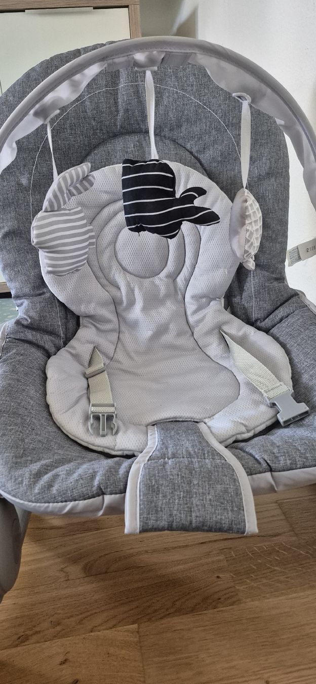 Chicco Sdraiette & Sdraiette a dondolo: Sdraietta Chicco grigio ben tenuta – Usato da Oberengstringen venduto da jessica2023 1