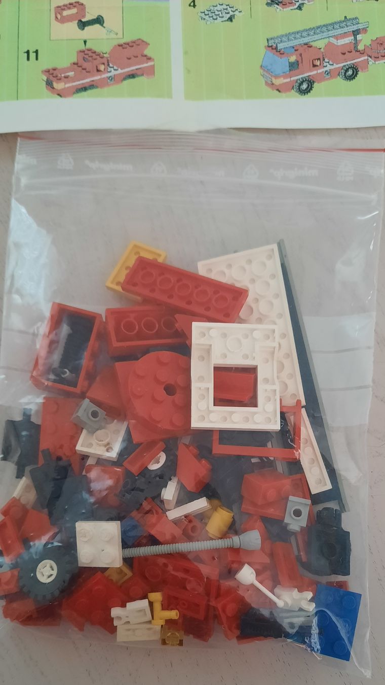 Lego Giocattoli: LEGO 6593 Feuerwehrauto – Usato da Engelburg venduto da Clictop 2