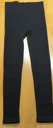 Ripp-Optik Leggings schwarz Grösse S/36-38 guter Zustand