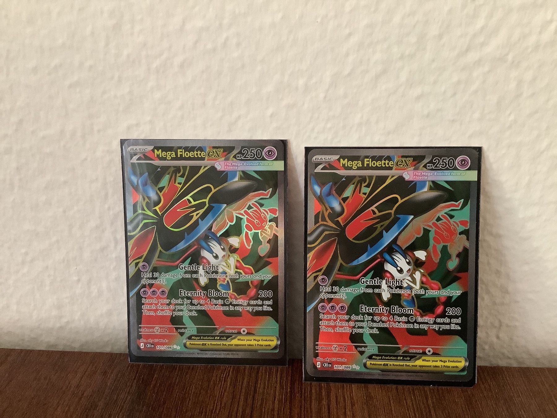 Pokémon Sammelbilder & Trading cards: Zwei mega floette fullarts – Gebraucht aus Zürich von rom_sh2h