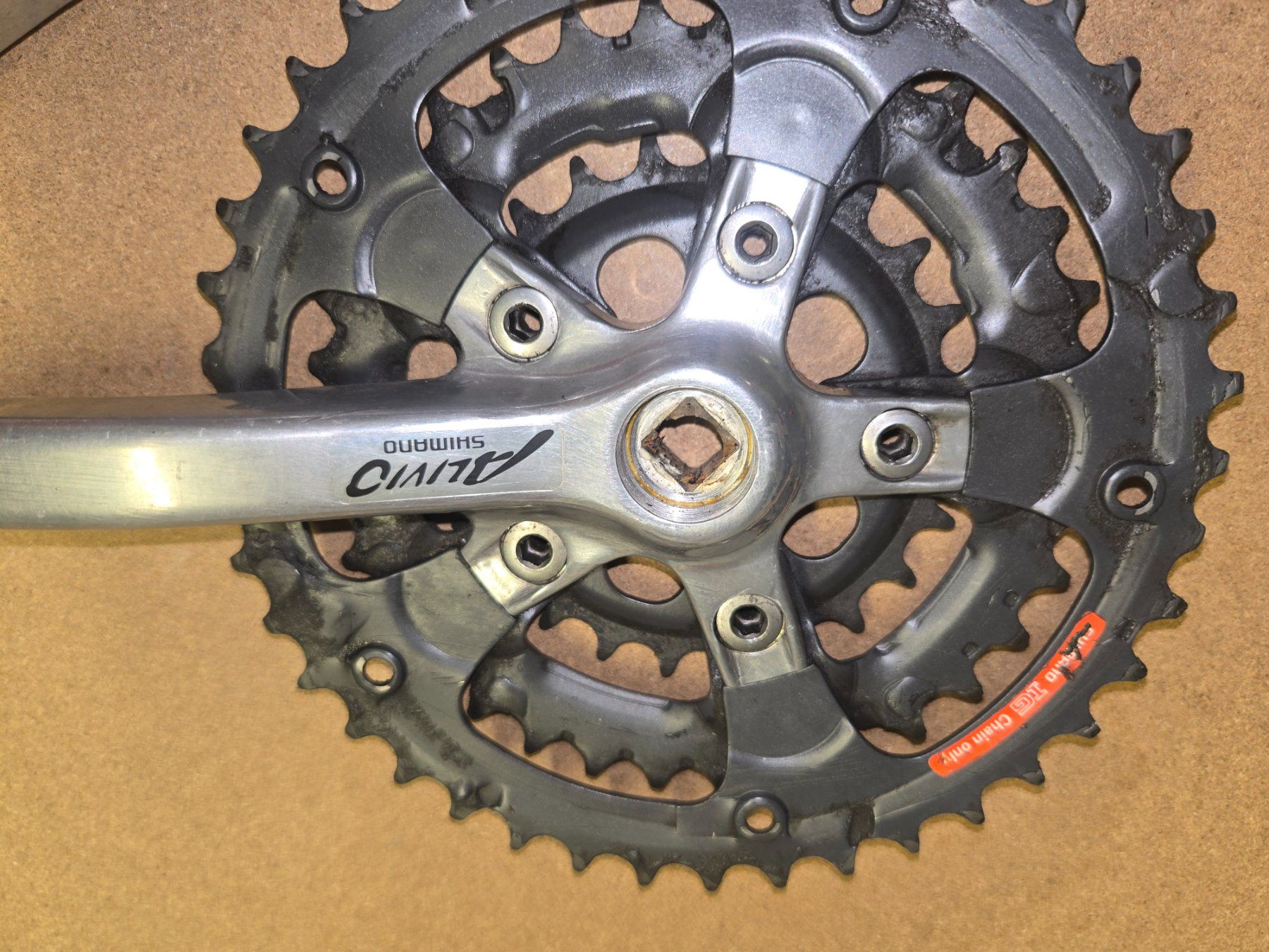Shimano Pièces détachées: Shimano Kurbel 3fach – D'occasion à Ammerswil AG par Undenheim 1
