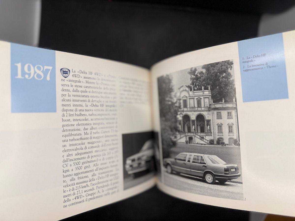 Libri: Storia della LANCIA 1906-1989 – Usato da Herisau venduto da Fissore 5