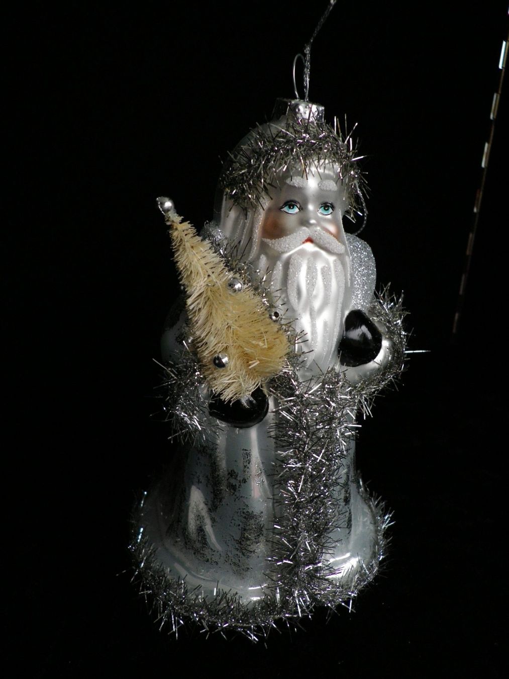 Tutte le decorazioni: Grosser Nikolaus aus Glas – Usato da Reinach BL venduto da Annodomini 2