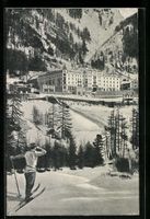 Pontresina, Hotel Pontresina im Winter, 
