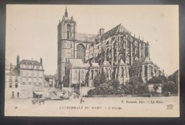 Cathedrale du Mans - l'Abside, France ca 1900