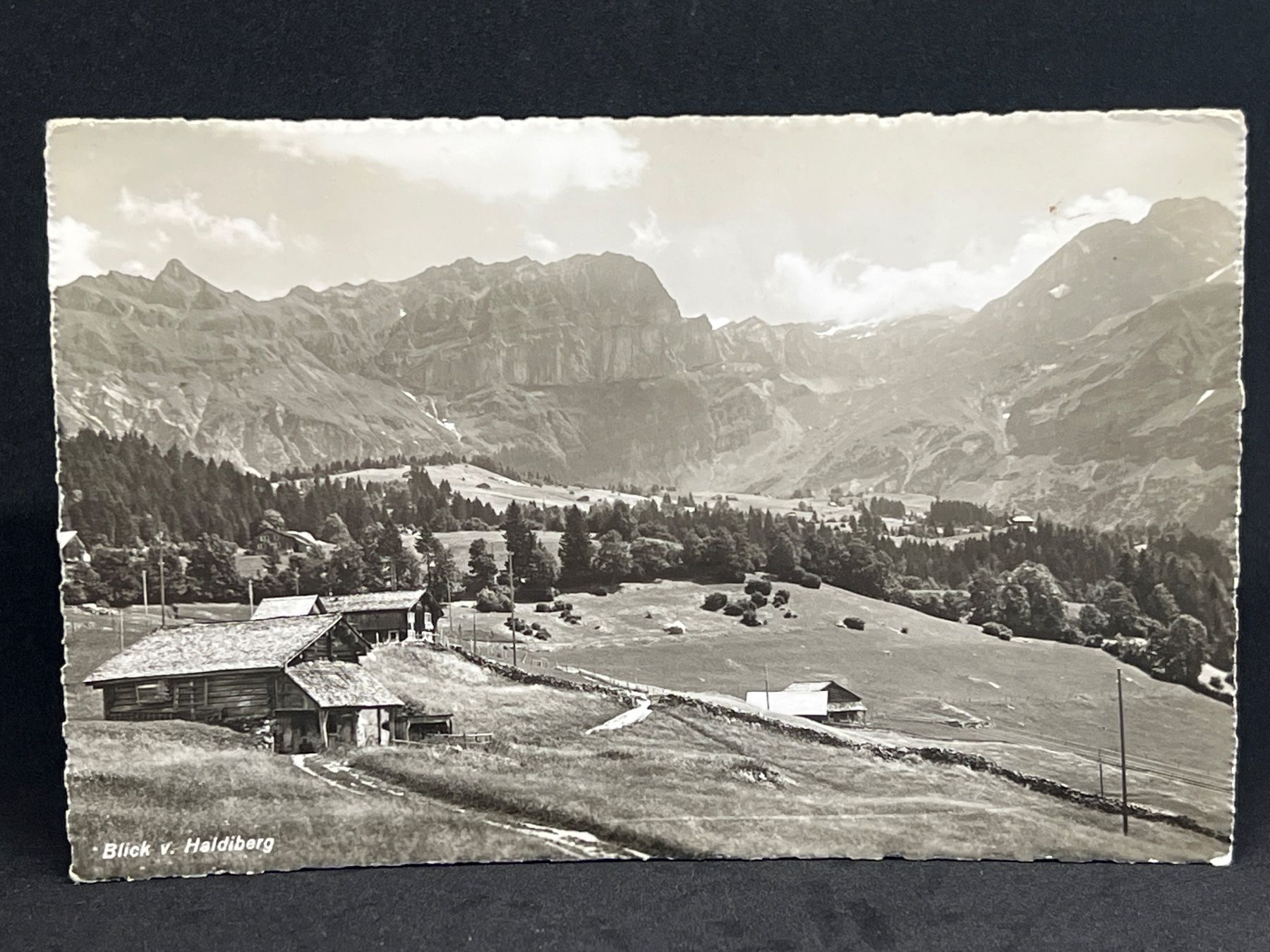 Cartoline postali: Blick vom Haldiberg / Uri – Usato da Widnau venduto da Brusi9
