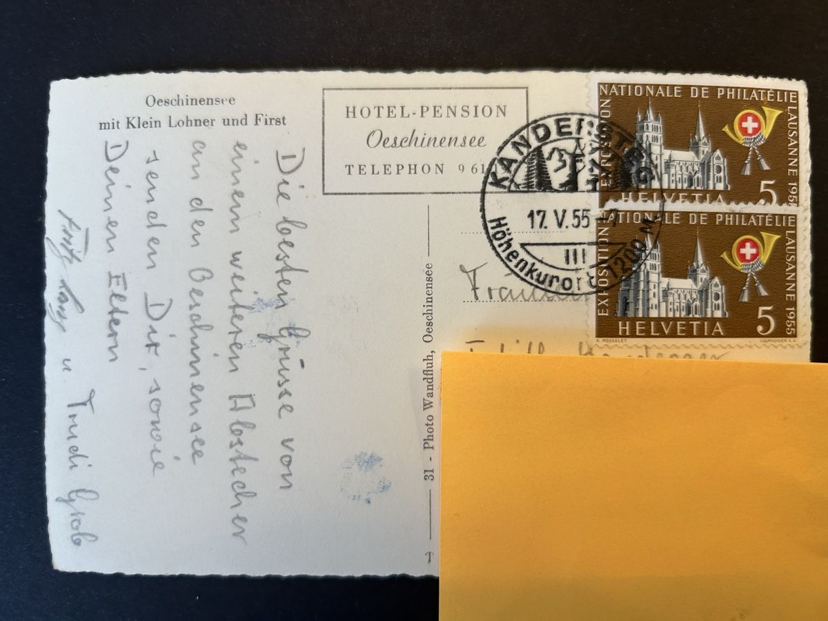 Cartes postales: Oeschinensee – D'occasion à Fanas par Alessio11 1