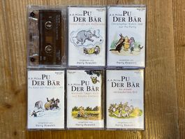 6 x HARRY ROWOHLT Pu, Der Bär (MC/Kassette) 1988 Komplett